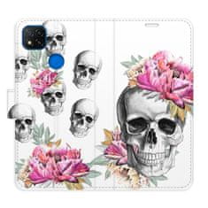 iSaprio Flipové puzdro - Crazy Skull pre Xiaomi Redmi 9C