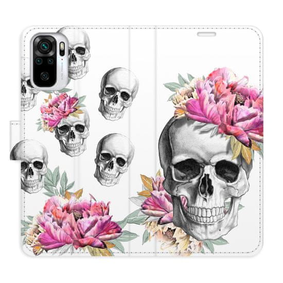 iSaprio Flipové puzdro - Crazy Skull pre Xiaomi Redmi Note 10 / Note 10S