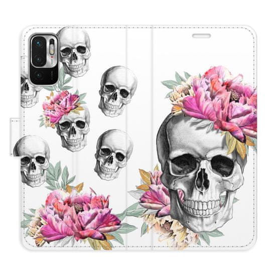 iSaprio Flipové puzdro - Crazy Skull pre Xiaomi Redmi Note 10 5G