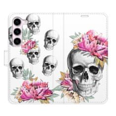 iSaprio Flipové puzdro - Crazy Skull pre Samsung Galaxy S23 5G