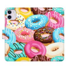 iSaprio Flipové puzdro - Donuts Pattern 02 pre Apple iPhone 11