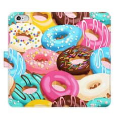 iSaprio Flipové puzdro - Donuts Pattern 02 pre Apple iPhone 6