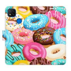 iSaprio Flipové puzdro - Donuts Pattern 02 pre Xiaomi Redmi 9C