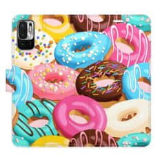 iSaprio Flipové puzdro - Donuts Pattern 02 pre Xiaomi Redmi Note 10 5G