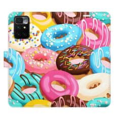 iSaprio Flipové puzdro - Donuts Pattern 02 pre Xiaomi Redmi 10