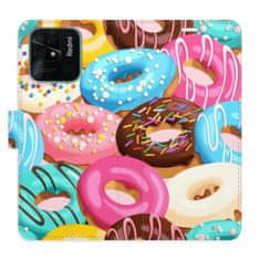 iSaprio Flipové puzdro - Donuts Pattern 02 pre Xiaomi Redmi 10C