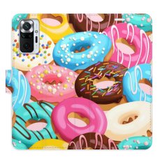 iSaprio Flipové puzdro - Donuts Pattern 02 pre Xiaomi Redmi Note 10 Pro