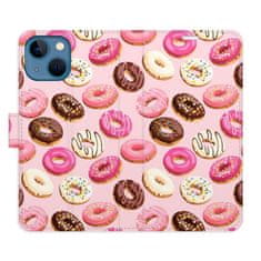 iSaprio Flipové puzdro - Donuts Pattern 03 pre Apple iPhone 13 mini