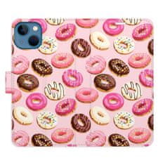 iSaprio Flipové puzdro - Donuts Pattern 03 pre Apple iPhone 13