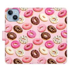 iSaprio Flipové puzdro - Donuts Pattern 03 pre Apple iPhone 14