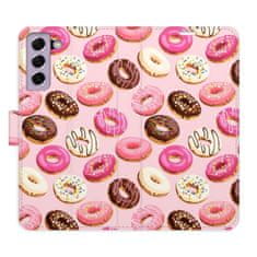 iSaprio Flipové puzdro - Donuts Pattern 03 pre Samsung Galaxy S21 FE 5G