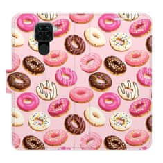 iSaprio Flipové puzdro - Donuts Pattern 03 pre Xiaomi Redmi Note 9