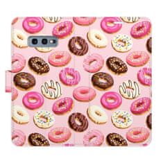 iSaprio Flipové puzdro - Donuts Pattern 03 pre Samsung Galaxy S10e