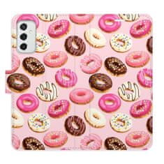 iSaprio Flipové puzdro - Donuts Pattern 03 pre Samsung Galaxy M52 5G