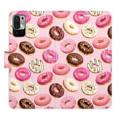 iSaprio Flipové puzdro - Donuts Pattern 03 pre Xiaomi Redmi Note 10 5G