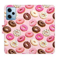 iSaprio Flipové puzdro - Donuts Pattern 03 pre Xiaomi Redmi Note 12 Pro 5G