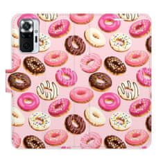 iSaprio Flipové puzdro - Donuts Pattern 03 pre Xiaomi Redmi Note 10 Pro