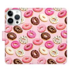 iSaprio Flipové puzdro - Donuts Pattern 03 pre Apple iPhone 15 Pro