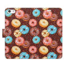 iSaprio Flipové puzdro - Donuts Pattern pre Apple iPhone 5/5S/SE