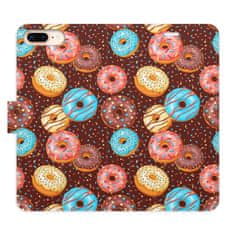 iSaprio Flipové puzdro - Donuts Pattern pre Apple iPhone 7 Plus / 8 Plus