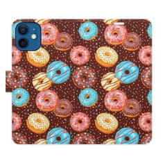 iSaprio Flipové puzdro - Donuts Pattern pre Apple iPhone 12 Mini