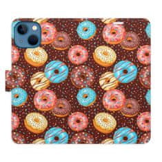 iSaprio Flipové puzdro - Donuts Pattern pre Apple iPhone 13