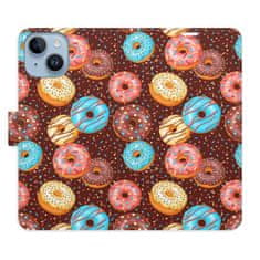 iSaprio Flipové puzdro - Donuts Pattern pre Apple iPhone 14