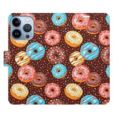 iSaprio Flipové puzdro - Donuts Pattern pre Apple iPhone 13 Pro