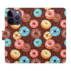 iSaprio Flipové puzdro - Donuts Pattern pre Apple iPhone 14 Pro