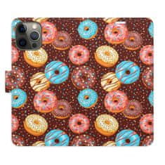 iSaprio Flipové puzdro - Donuts Pattern pre Apple iPhone 12 / 12 Pro