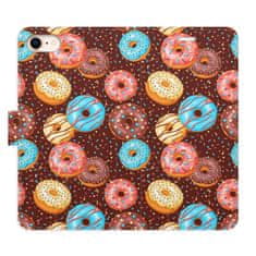 iSaprio Flipové puzdro - Donuts Pattern pre Apple iPhone SE 2020