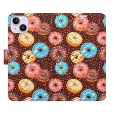 iSaprio Flipové puzdro - Donuts Pattern pre Apple iPhone 14 Plus