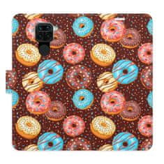 iSaprio Flipové puzdro - Donuts Pattern pre Xiaomi Redmi Note 9