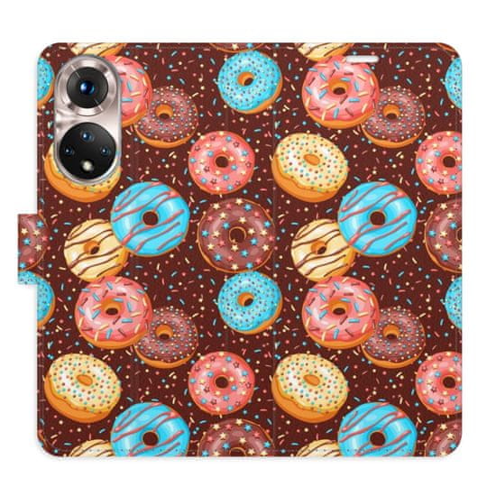 iSaprio Flipové puzdro - Donuts Pattern pre Honor 50 / Nova 9