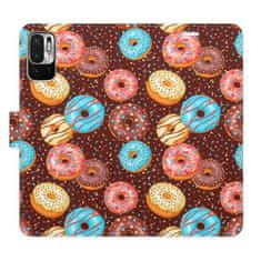 iSaprio Flipové puzdro - Donuts Pattern pre Xiaomi Redmi Note 10 5G