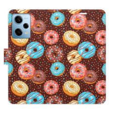 iSaprio Flipové puzdro - Donuts Pattern pre Xiaomi Redmi Note 12 Pro 5G