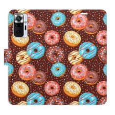 iSaprio Flipové puzdro - Donuts Pattern pre Xiaomi Redmi Note 10 Pro