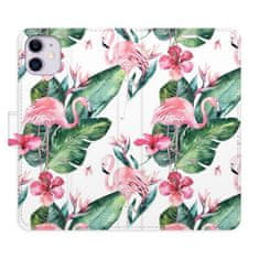 iSaprio Flipové puzdro - Flamingos Pattern pre Apple iPhone 11