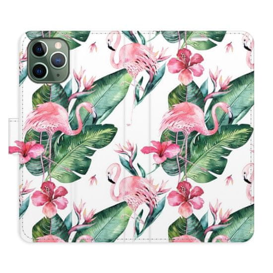 iSaprio Flipové puzdro - Flamingos Pattern pre Apple iPhone 11 Pro