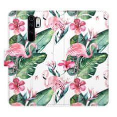 iSaprio Flipové puzdro - Flamingos Pattern pre Xiaomi Redmi Note 8 Pro