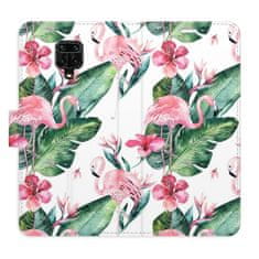 iSaprio Flipové puzdro - Flamingos Pattern pre Xiaomi Redmi Note 9 Pro / Note 9S