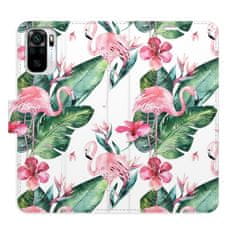 iSaprio Flipové puzdro - Flamingos Pattern pre Xiaomi Redmi Note 10 / Note 10S