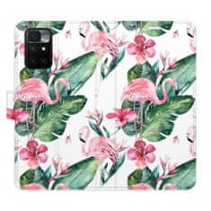 iSaprio Flipové puzdro - Flamingos Pattern pre Xiaomi Redmi 10