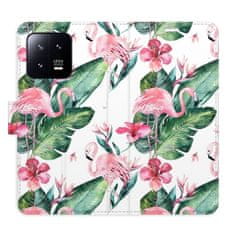 iSaprio Flipové puzdro - Flamingos Pattern pre Xiaomi 13