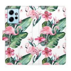 iSaprio Flipové puzdro - Flamingos Pattern pre Xiaomi Redmi Note 12 5G