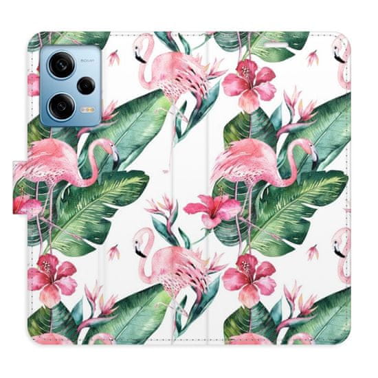 iSaprio Flipové puzdro - Flamingos Pattern pre Xiaomi Redmi Note 12 Pro 5G