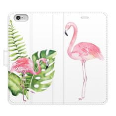 iSaprio Flipové puzdro - Flamingos pre Apple iPhone 6