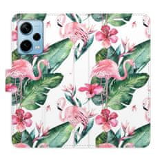 iSaprio Flipové puzdro - Flamingos Pattern pre Xiaomi Redmi Note 12 Pro+ 5G