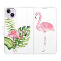 iSaprio Flipové puzdro - Flamingos pre Apple iPhone 14 Plus