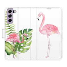 iSaprio Flipové puzdro - Flamingos pre Samsung Galaxy S21 FE 5G